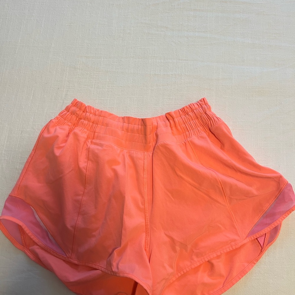 Lululemon shorts coral size 6